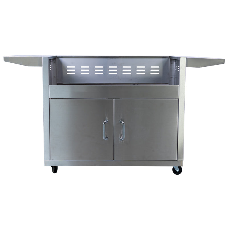 Buck Grill Stainless Steel Freestanding 4-Burner Cart -BG-4BCT