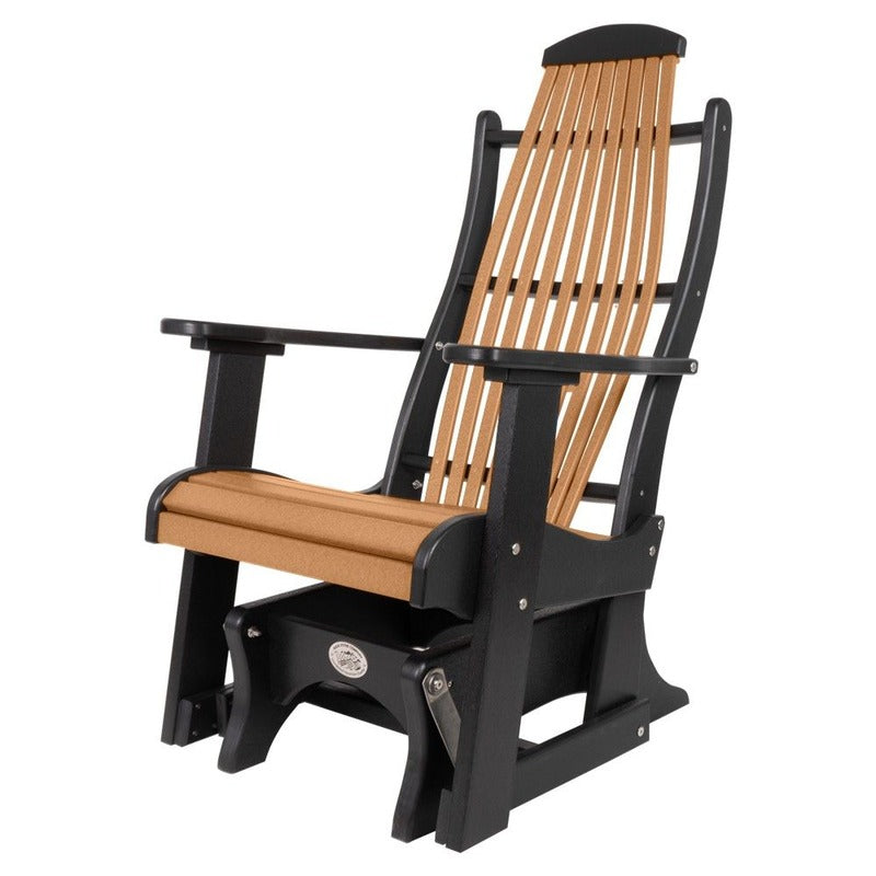 Infinity Living Poly Lumber Blue Ridge Single Glider
