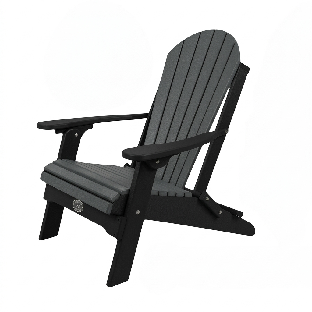 Infinity Living Poly Lumber Fan Back Adirondack Folding Chair