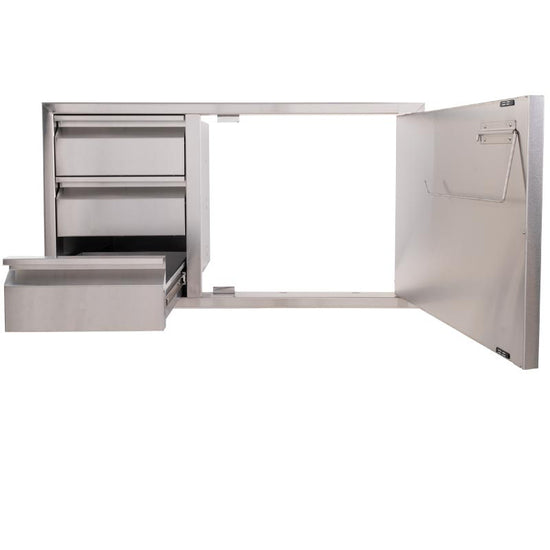 Buck Outdoor 39-Inch Stainless Steel Access Door / Triple Drawer Combo