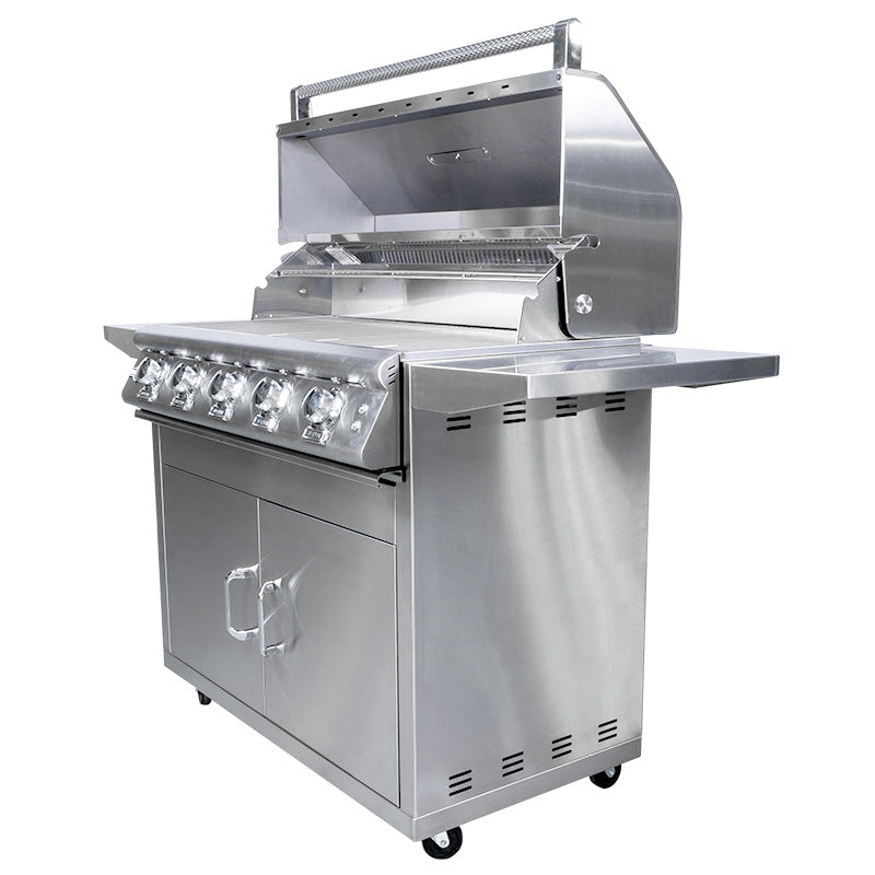 Buck Grill 5-Burner 40-Inch Gas Grill -BG-5B-NG / BG-5B-LP