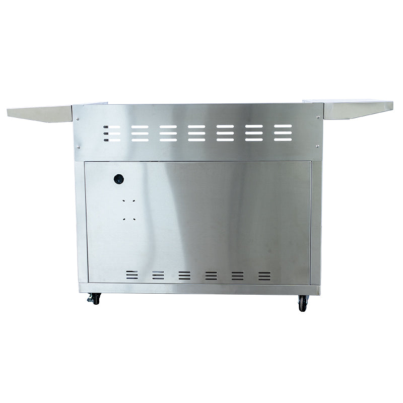 Buck Grill Stainless Steel Freestanding 4-Burner Cart -BG-4BCT