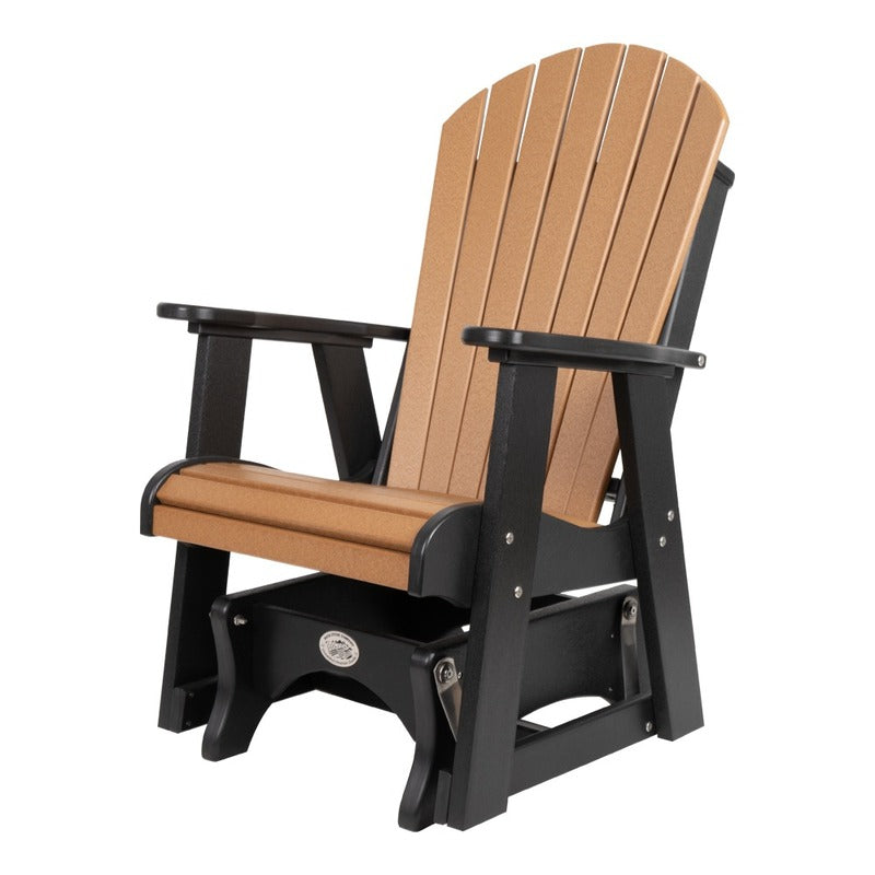 Infinity Living Poly Lumber Fan Back Single Glider