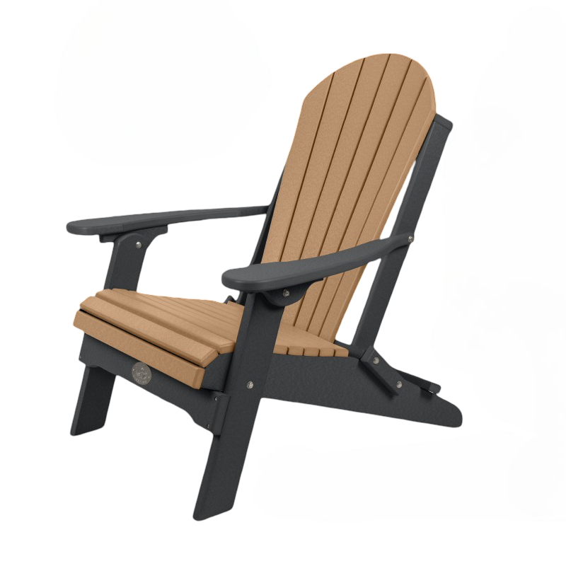 Infinity Living Poly Lumber Fan Back Adirondack Folding Chair