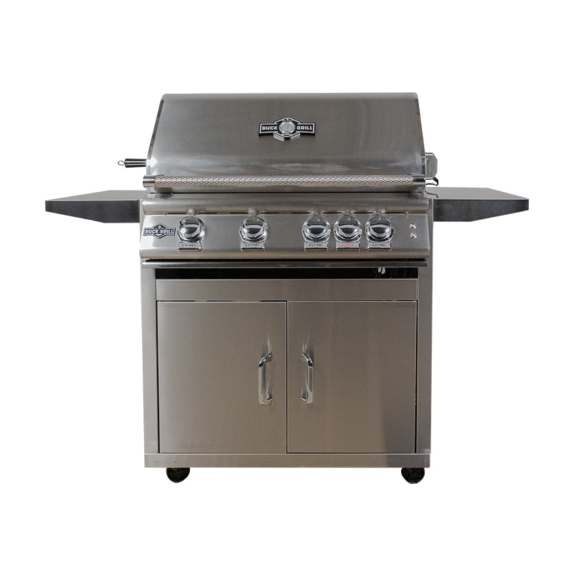 Buck Grill 4-Burner 32-Inch Gas Grill -BG-4B-NG / BG-4B-LP