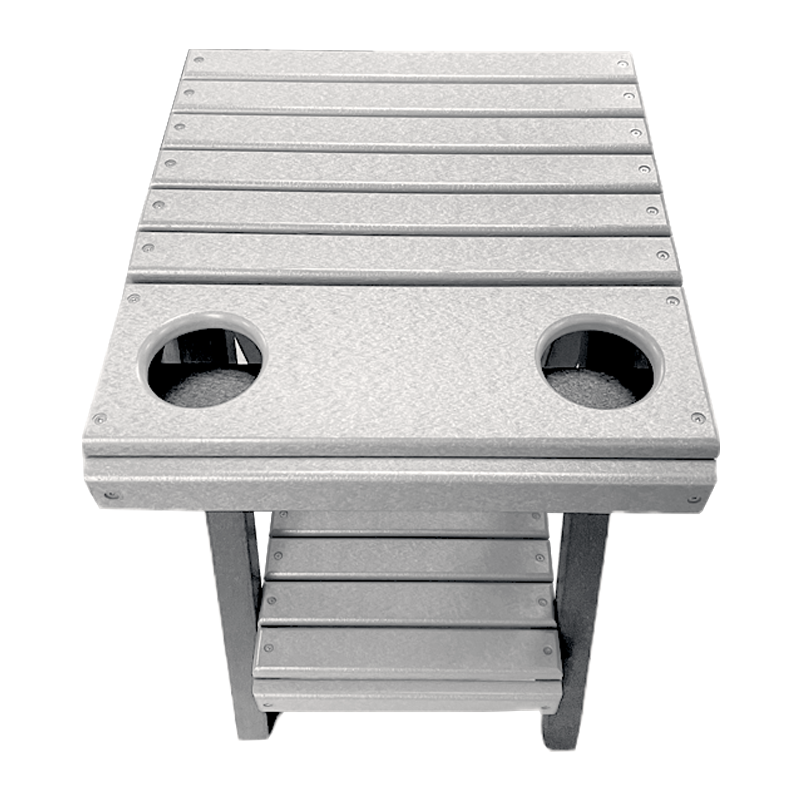 Stationary Patio Cup Holder Table - FF SCHT