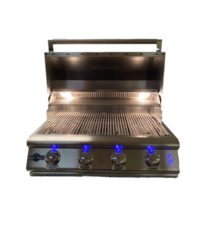 Buck Grill 4-Burner 32-Inch Gas Grill -BG-4B-NG / BG-4B-LP