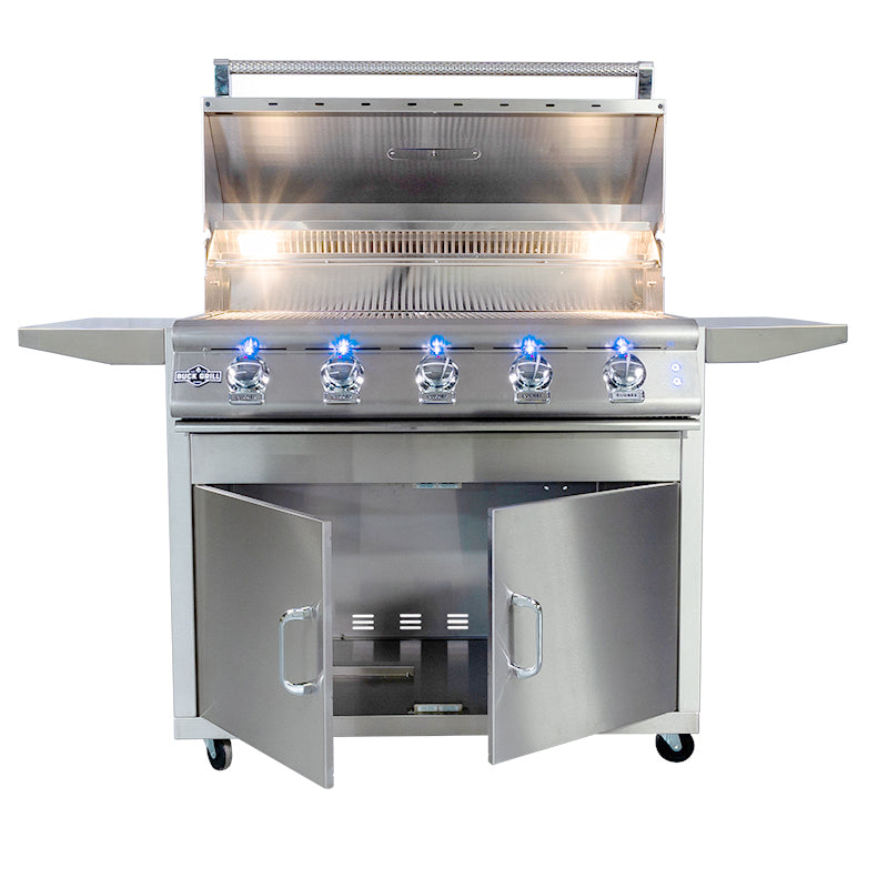 Buck Grill 5-Burner 40-Inch Gas Grill -BG-5B-NG / BG-5B-LP